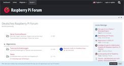 Desktop Screenshot of forum-raspberrypi.de